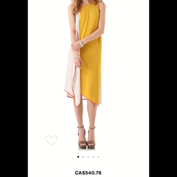 BCBG MaxAzria RUNWAY silk blend dress - Picture 2 of 8